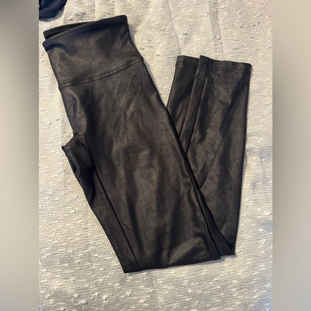 Shinestar leather leggings size small